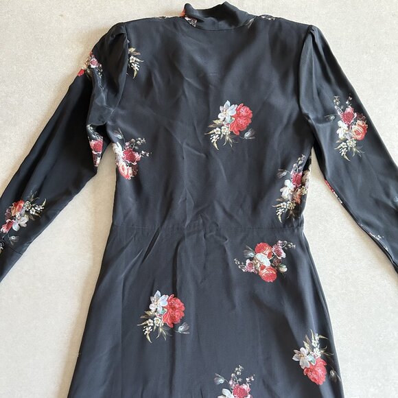 The Kooples Floral Tie Neck Dress ASO Anastasia Steele - Picture 8 of 11